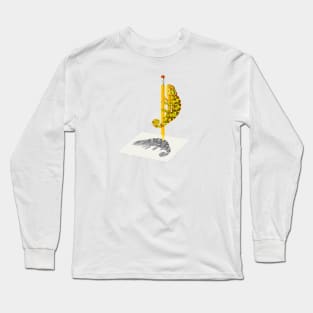 Chameleon Self Portrait Long Sleeve T-Shirt